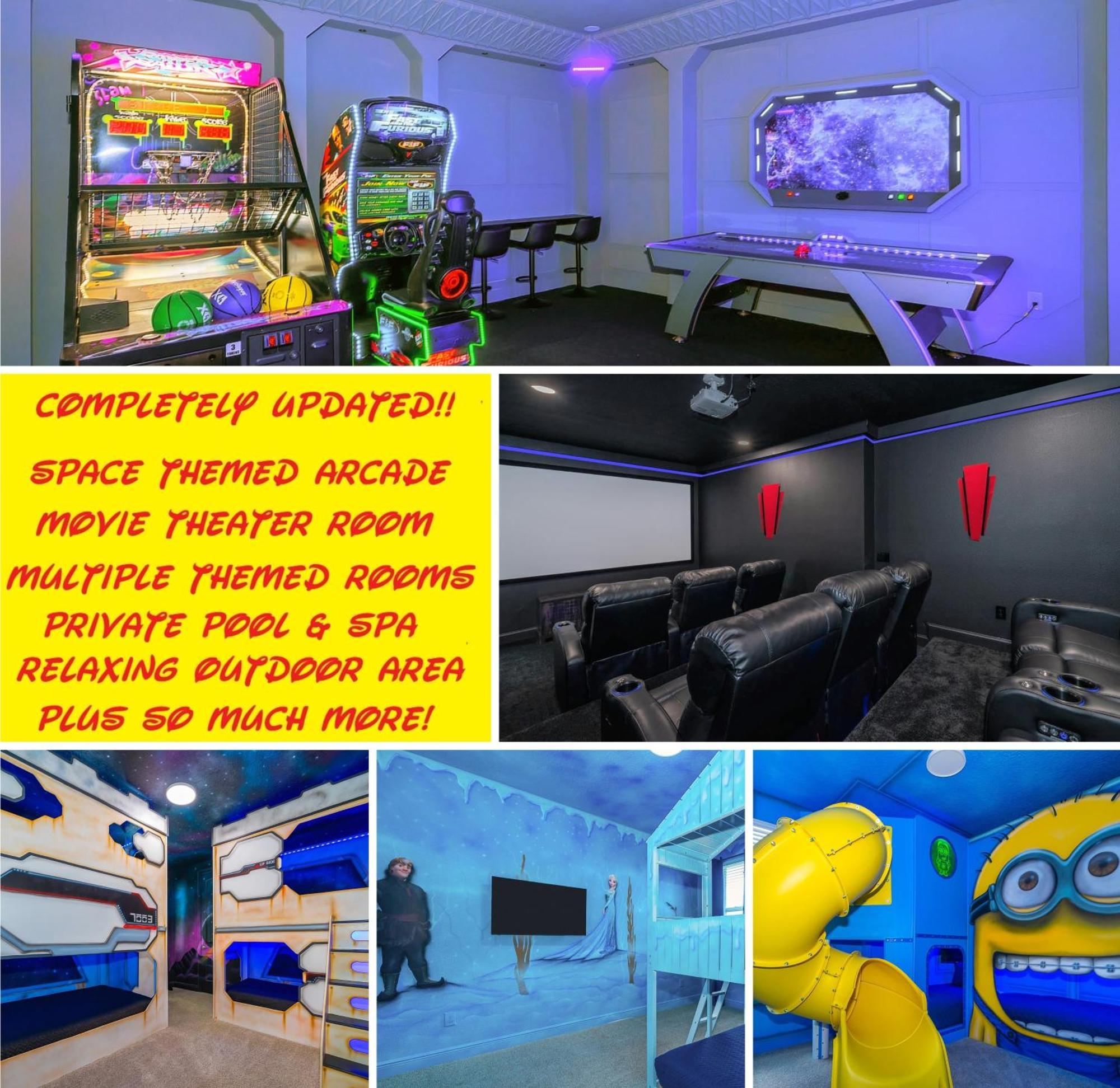 Epic Family Fun! Games & Theme Room, Pool - Encore Resort, Near Disney Orlando Exteriör bild